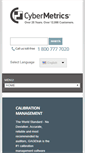 Mobile Screenshot of cybermetrics.com